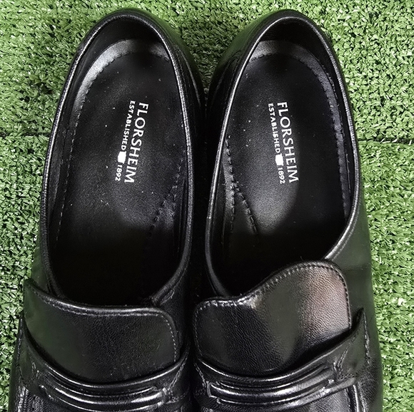 FLORSHEIM | COMO MOC TOE STRAP GENUINE LEATHER LOAFERS main image 9